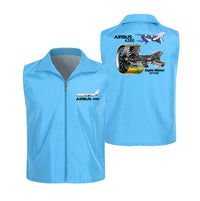 Thumbnail for Airbus A380 & GP7000 Engine Designed Thin Style Vests