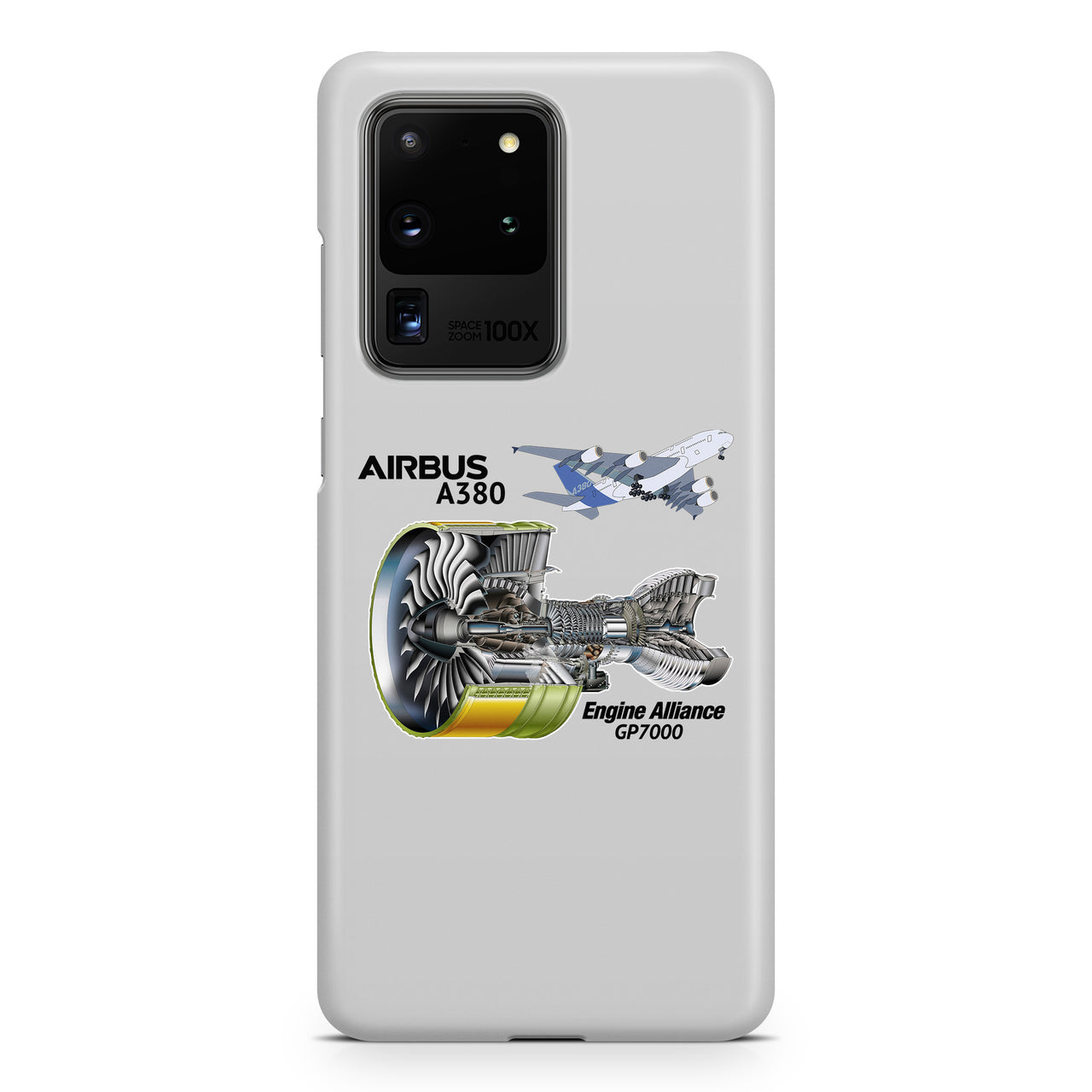 Airbus A380 & GP7000 Engine Samsung S & Note Cases
