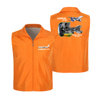 Thumbnail for Airbus A380 & GP7000 Engine Designed Thin Style Vests