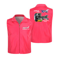 Thumbnail for Airbus A380 & GP7000 Engine Designed Thin Style Vests