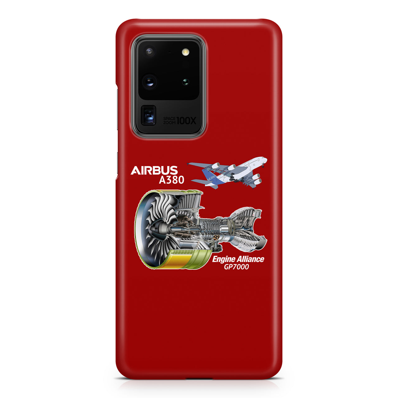 Airbus A380 & GP7000 Engine Samsung S & Note Cases