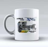 Thumbnail for Airbus A380 & GP7000 Engine Designed Mugs