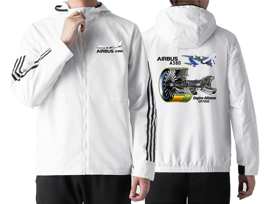 Airbus A380 & GP7000 Engine Designed Sport Style Jackets