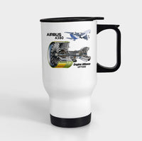 Thumbnail for Airbus A380 & GP7000 Engine Designed Travel Mugs (With Holder)