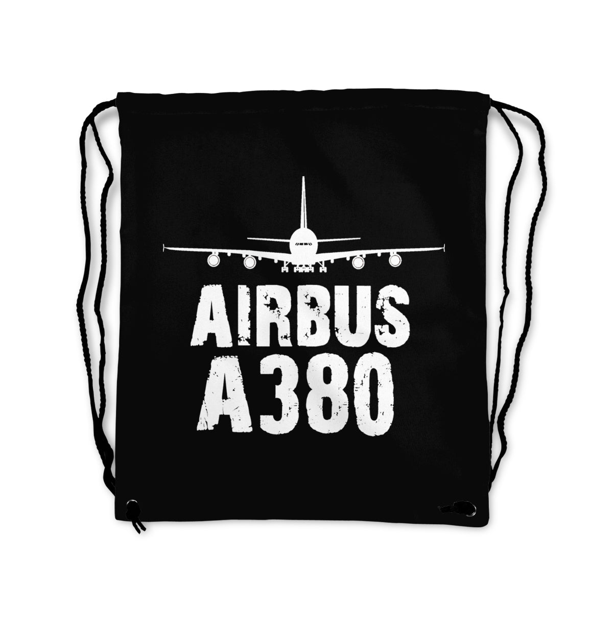 Airbus A380 & Plane Designed Drawstring Bags