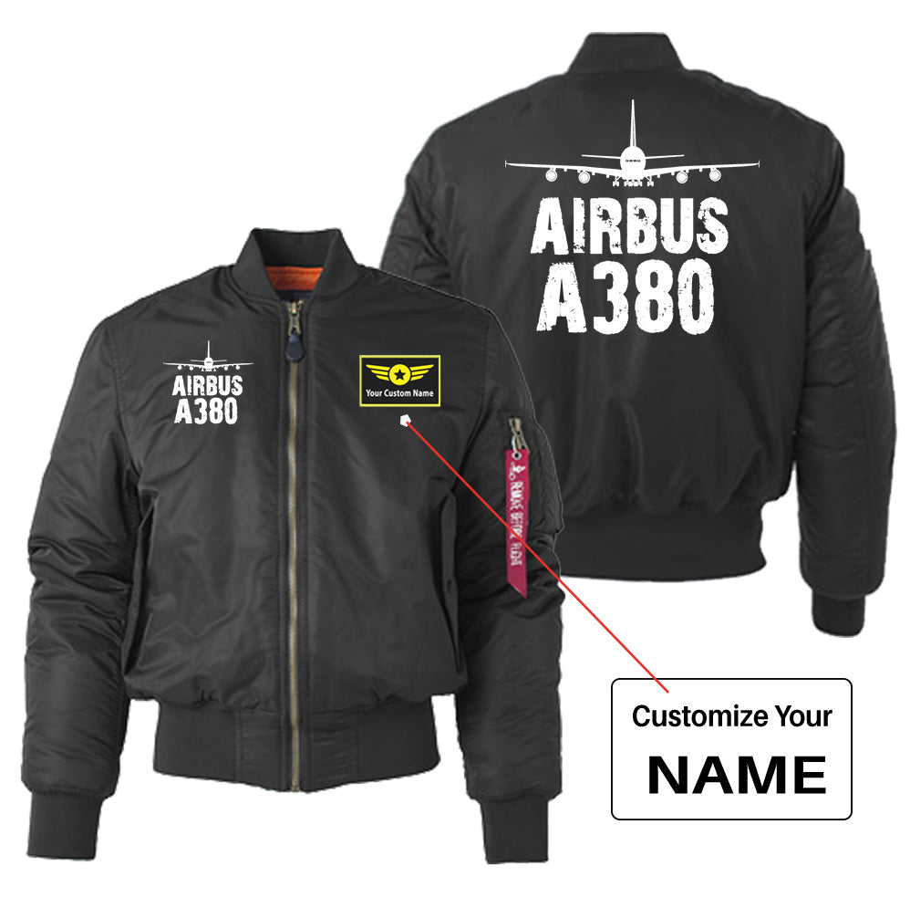 Airbus A380 & Plane Designed "Women" Bomber Jackets