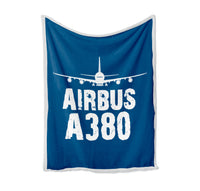 Thumbnail for Airbus A380 & Plane Designed Bed Blankets & Covers