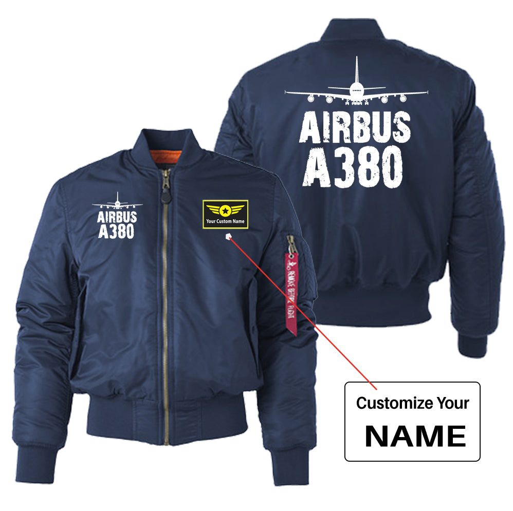 Airbus A380 & Plane Designed "Women" Bomber Jackets