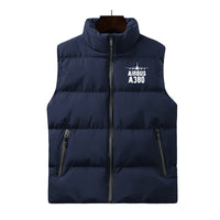 Thumbnail for Airbus A380 & Plane Designed Puffy Vests