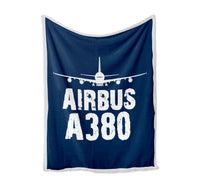 Thumbnail for Airbus A380 & Plane Designed Bed Blankets & Covers