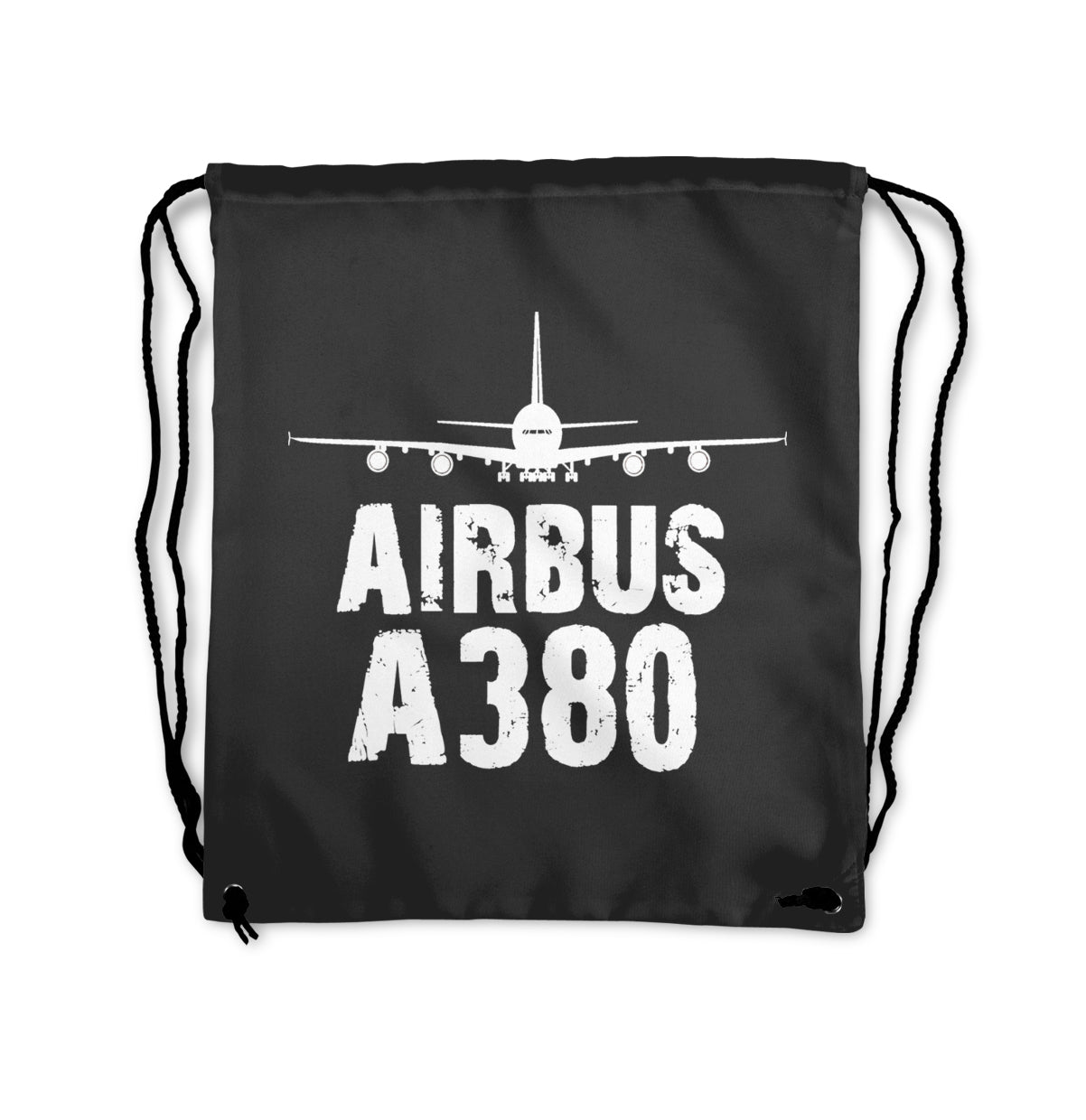 Airbus A380 & Plane Designed Drawstring Bags