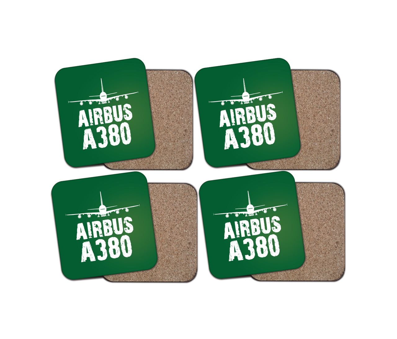 Airbus A380 & Plane Designed Coasters