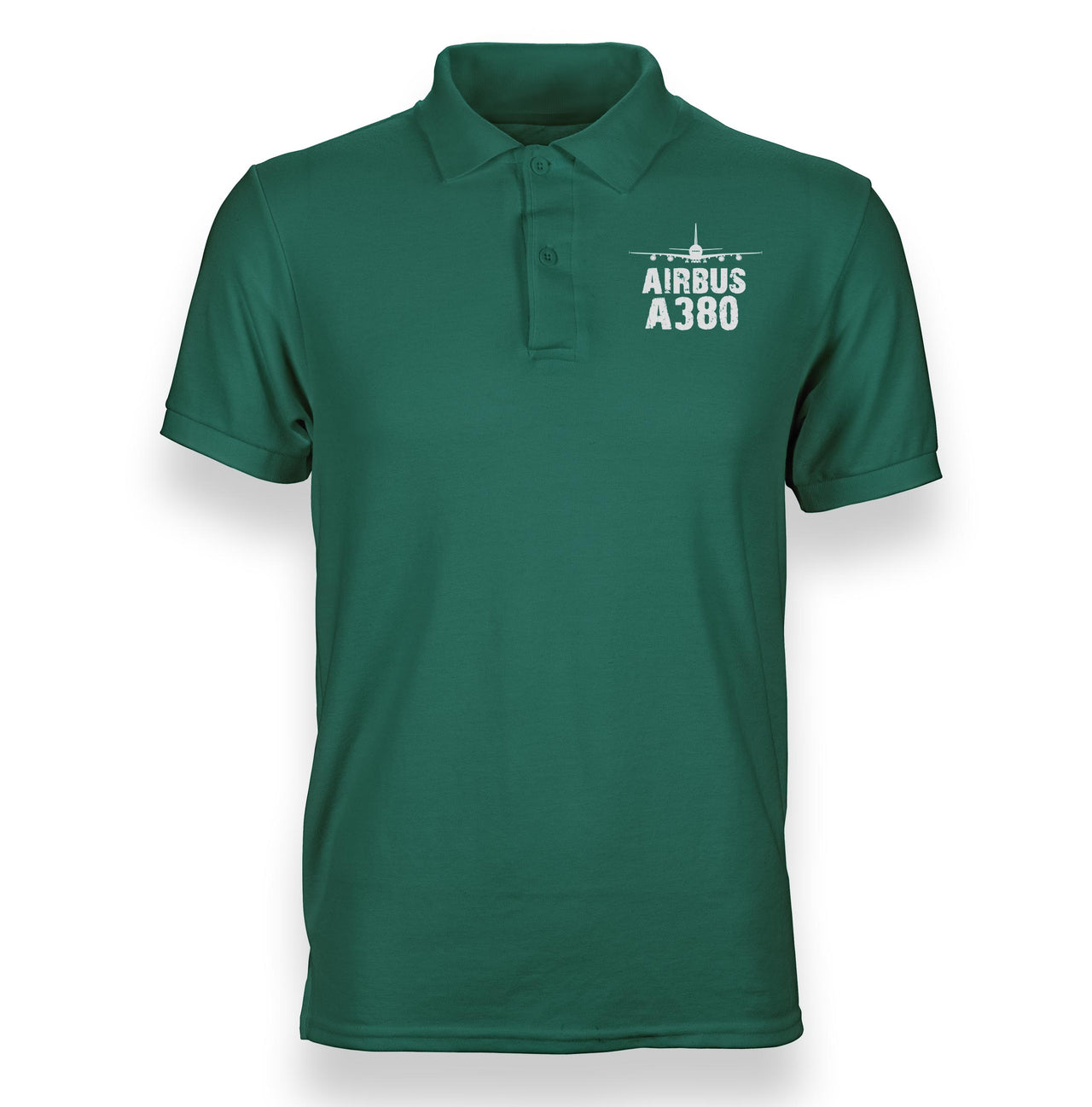 Airbus A380 & Plane Designed Polo T-Shirts