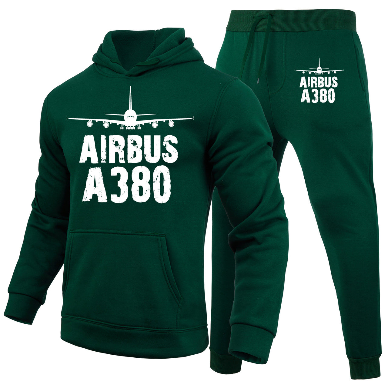 Airbus A380 & Plane Designed Hoodies & Sweatpants Set