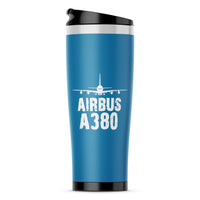 Thumbnail for Airbus A380 & Plane Designed Stainless Steel Travel Mugs