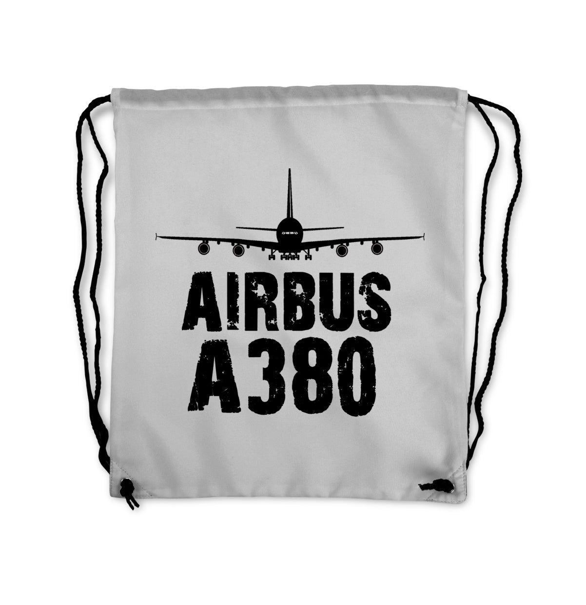 Airbus A380 & Plane Designed Drawstring Bags