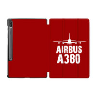 Thumbnail for Airbus A380 & Plane Designed Samsung Tablet Cases