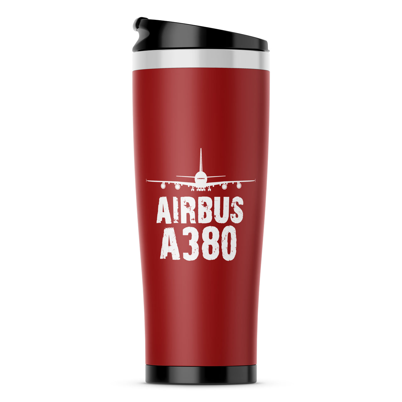 Airbus A380 & Plane Designed Stainless Steel Travel Mugs