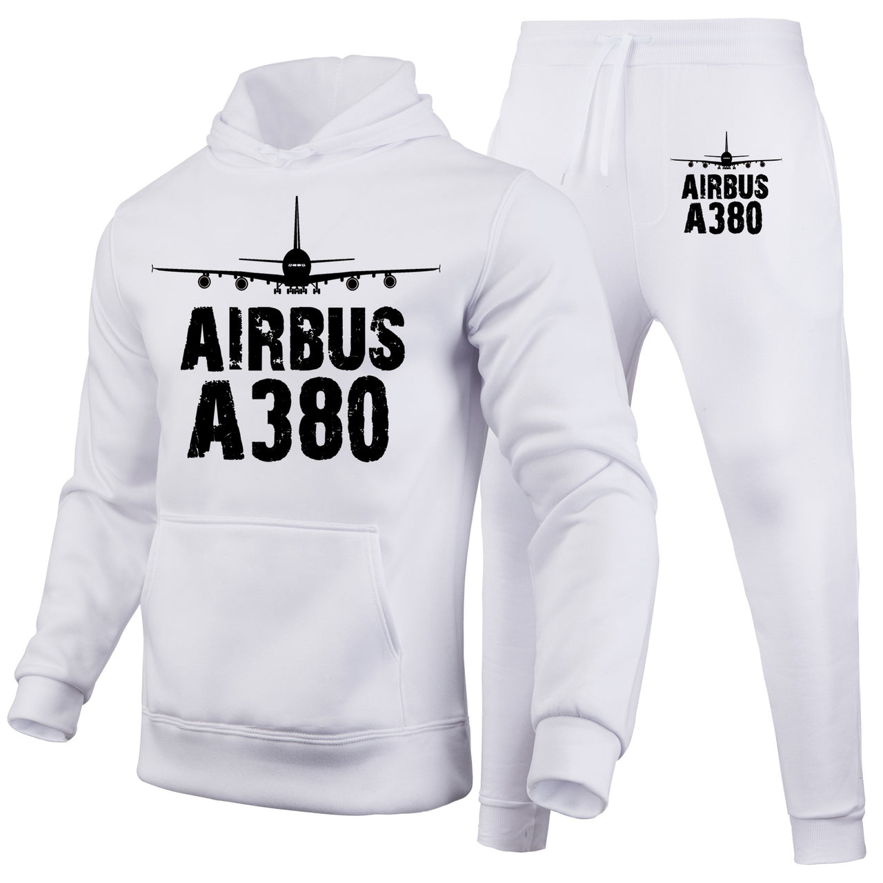 Airbus A380 & Plane Designed Hoodies & Sweatpants Set