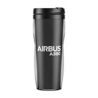Thumbnail for Airbus A380 & Text Designed Travel Mugs