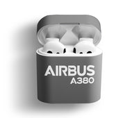 Thumbnail for Airbus A380 & Text Designed AirPods  Cases