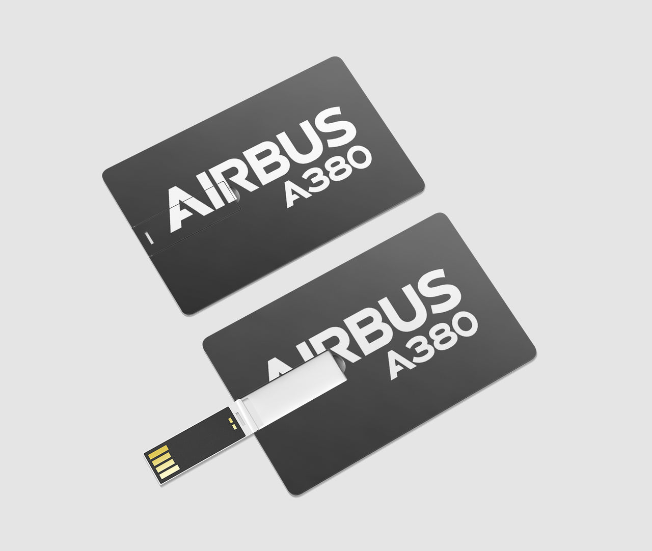 Airbus A380 & Text Designed USB Cards