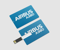 Thumbnail for Airbus A380 & Text Designed USB Cards