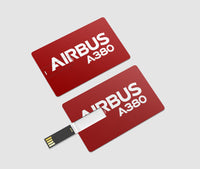 Thumbnail for Airbus A380 & Text Designed USB Cards