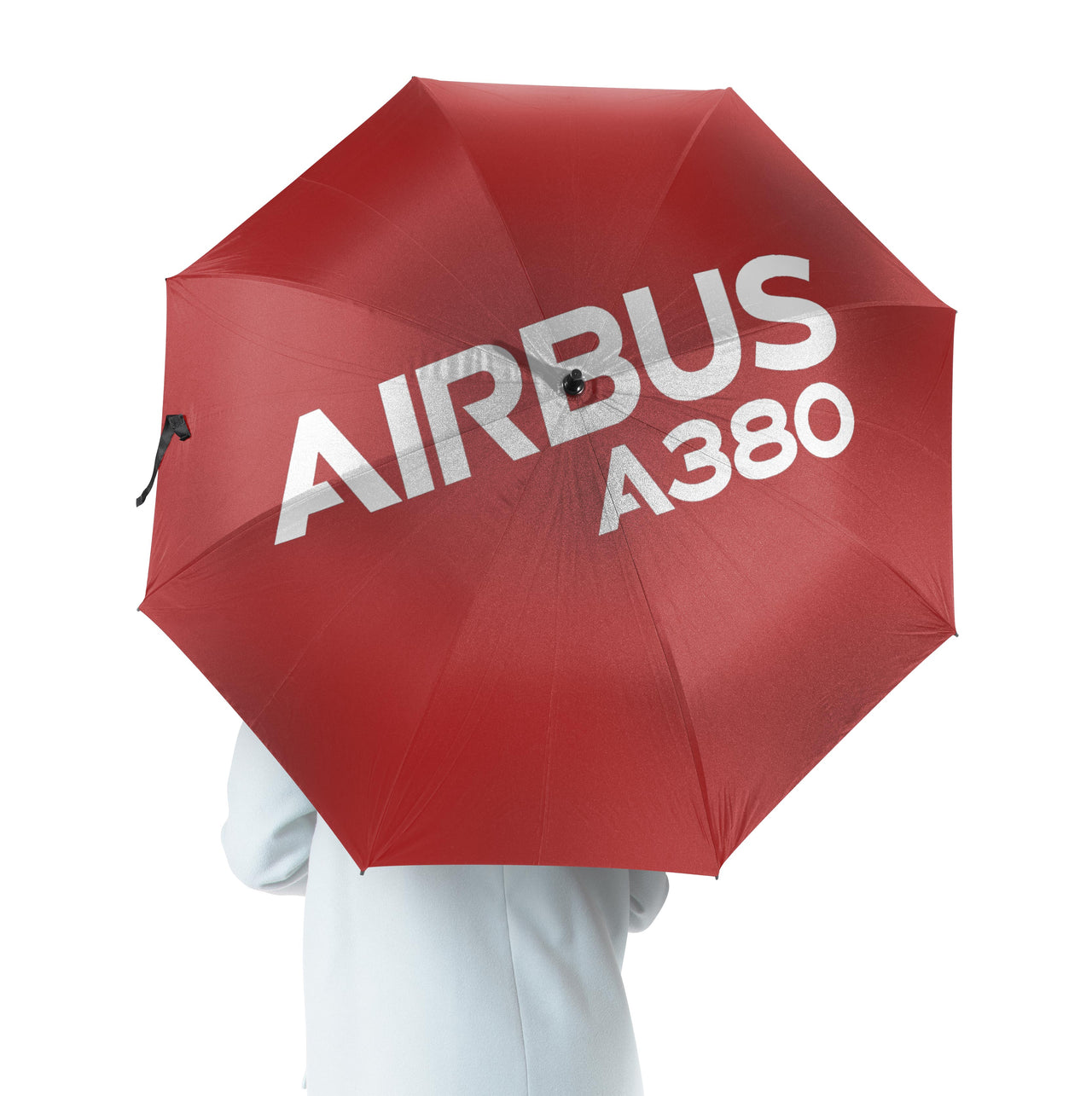 Airbus A380 & Text Designed Umbrella