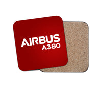 Thumbnail for Airbus A380 & Text Designed Coasters