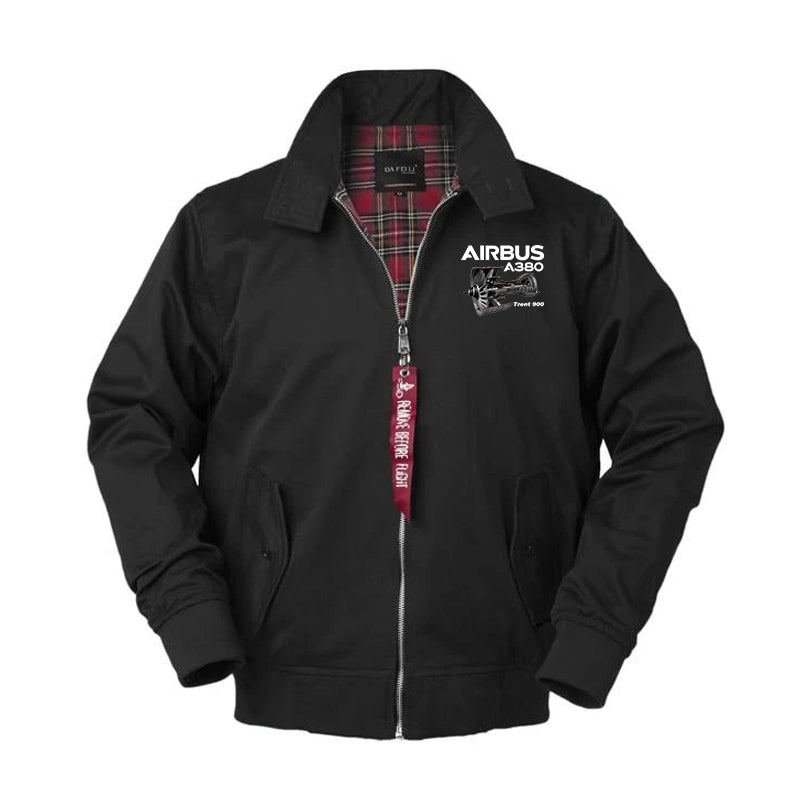 Airbus A380 & Trent 900 Engine Designed Vintage Style Jackets