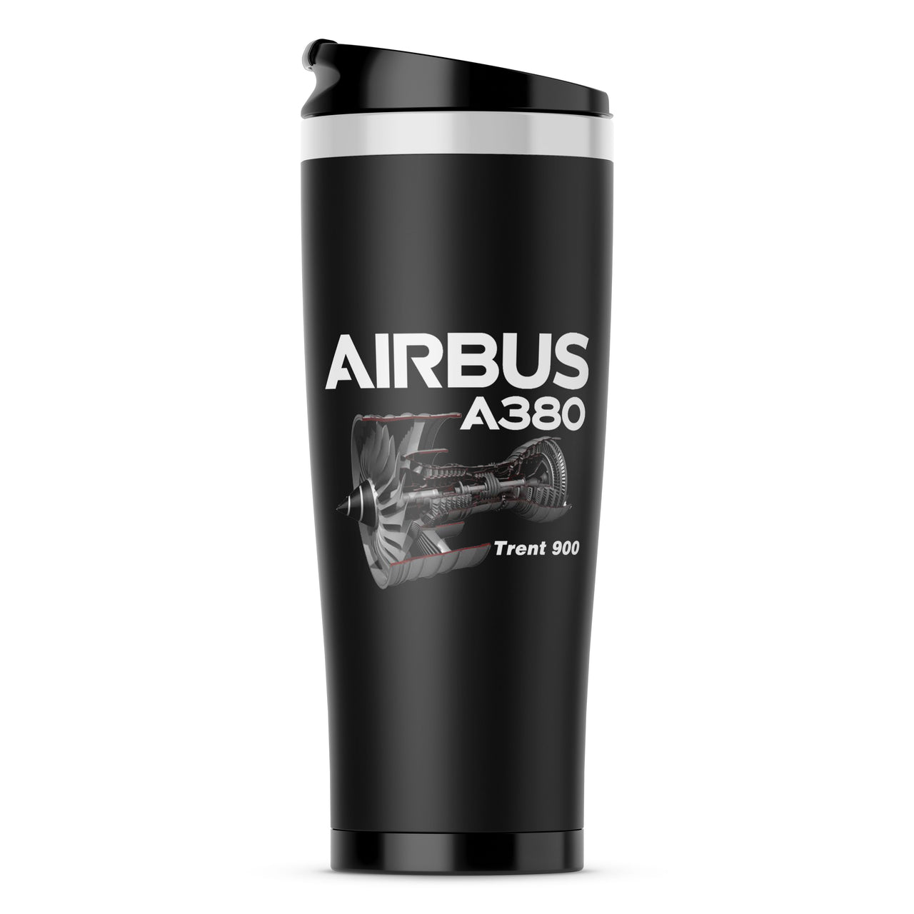 Airbus A380 & Trent 900 Engine Designed Stainless Steel Travel Mugs