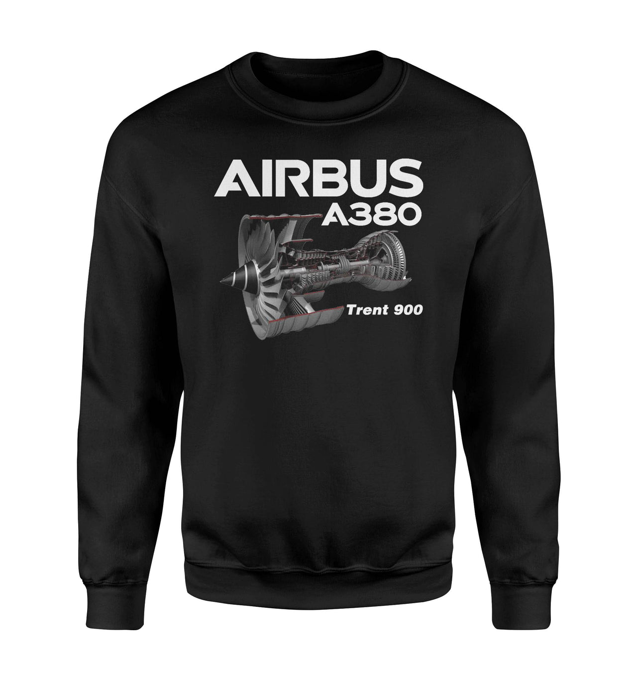 Airbus A380 & Trent 900 Engine Designed Sweatshirts