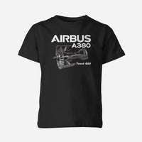 Thumbnail for Airbus A380 & Trent 900 Engine Designed Children T-Shirts