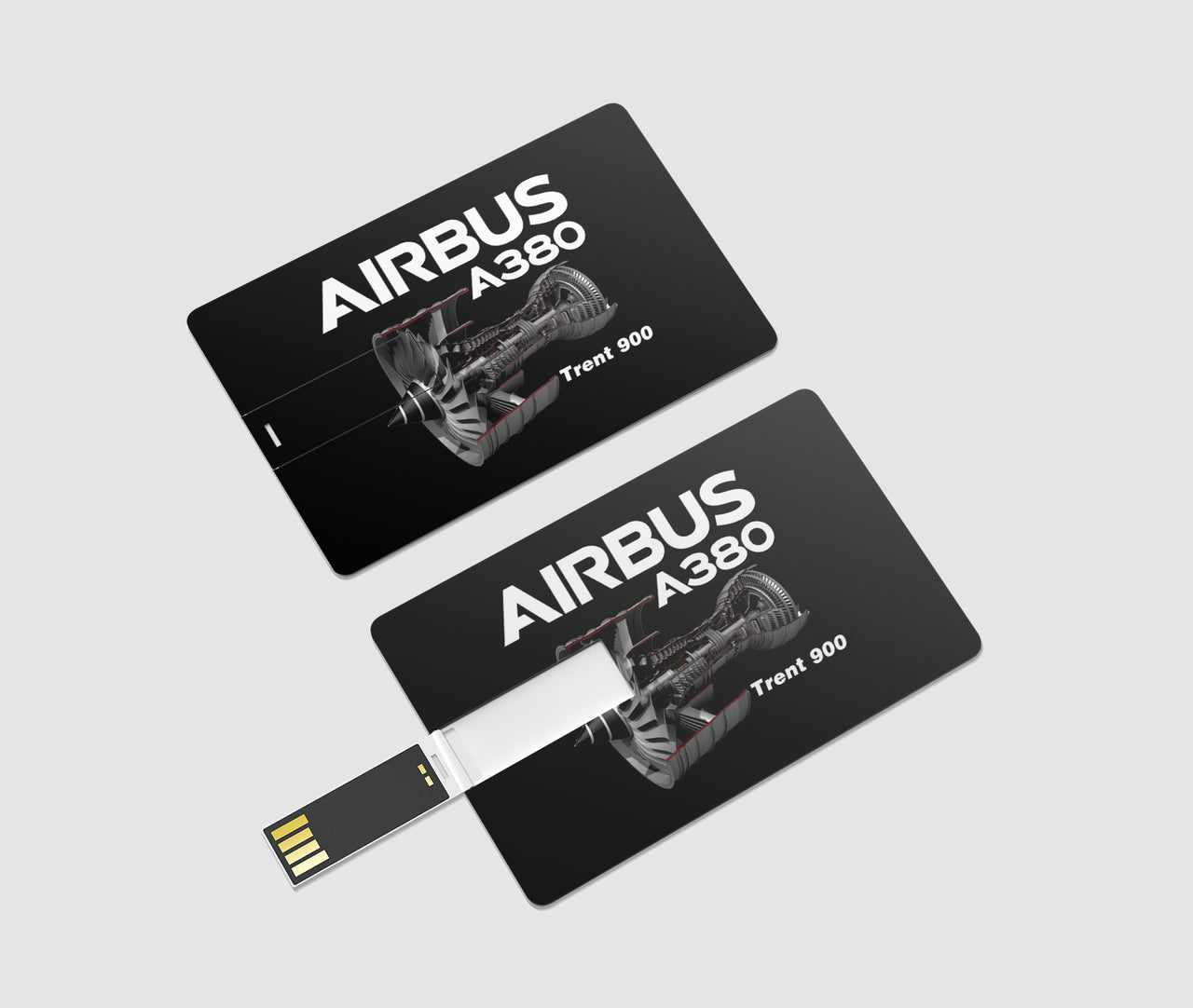 Airbus A380 & Trent 900 Engine Designed USB Cards