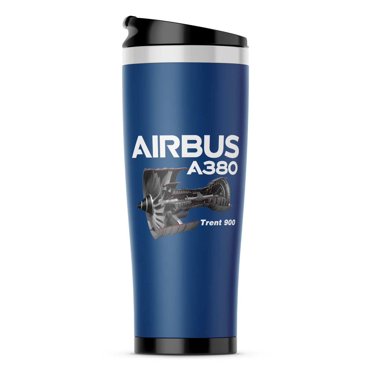 Airbus A380 & Trent 900 Engine Designed Stainless Steel Travel Mugs