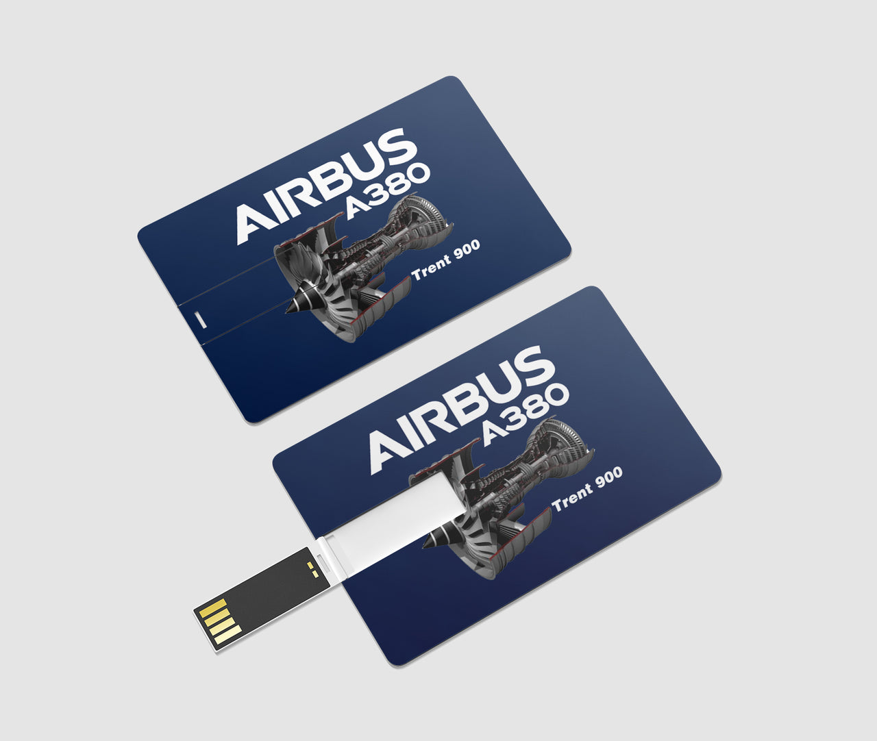 Airbus A380 & Trent 900 Engine Designed USB Cards