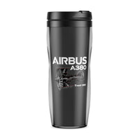 Thumbnail for Airbus A380 & Trent 900 Engine Designed Plastic Travel Mugs