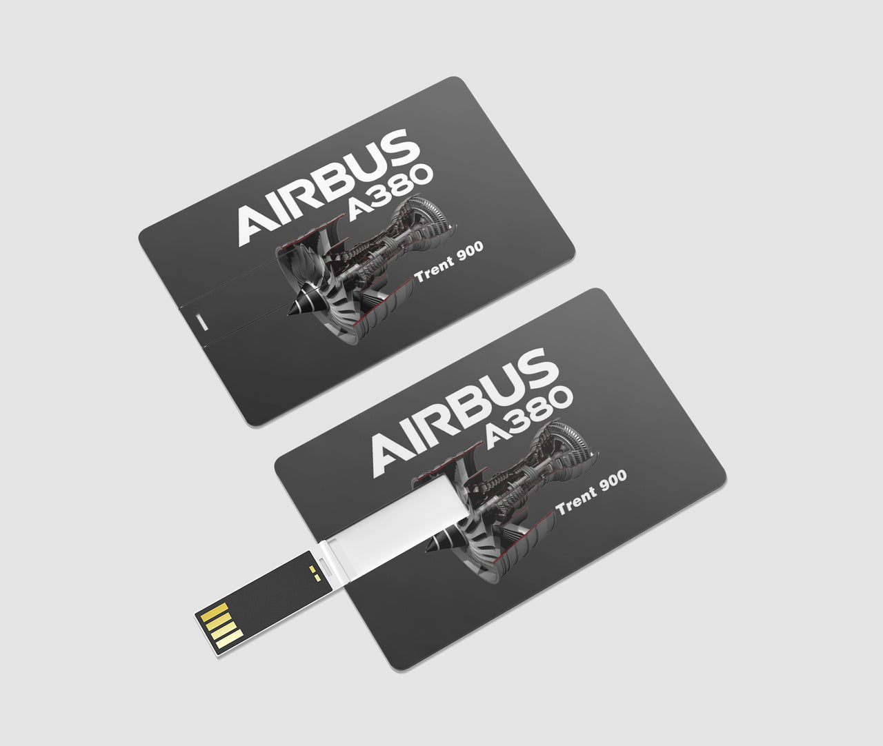 Airbus A380 & Trent 900 Engine Designed USB Cards