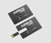 Thumbnail for Airbus A380 & Trent 900 Engine Designed USB Cards