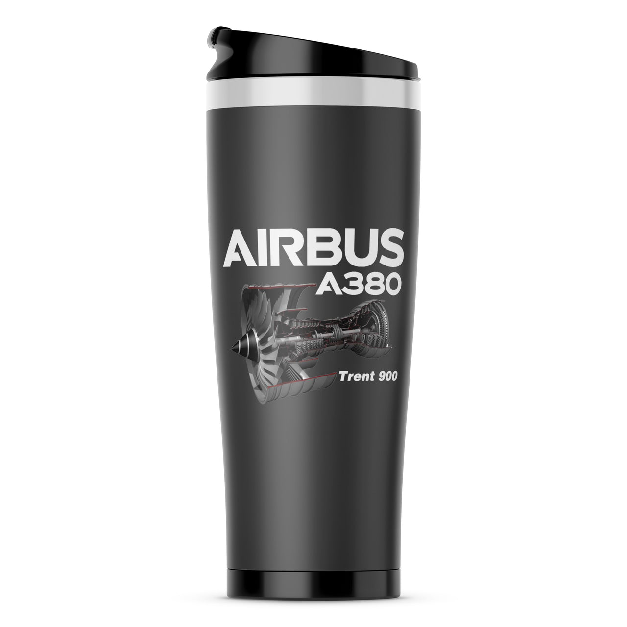 Airbus A380 & Trent 900 Engine Designed Stainless Steel Travel Mugs