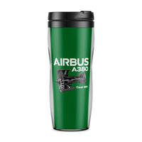 Thumbnail for Airbus A380 & Trent 900 Engine Designed Plastic Travel Mugs