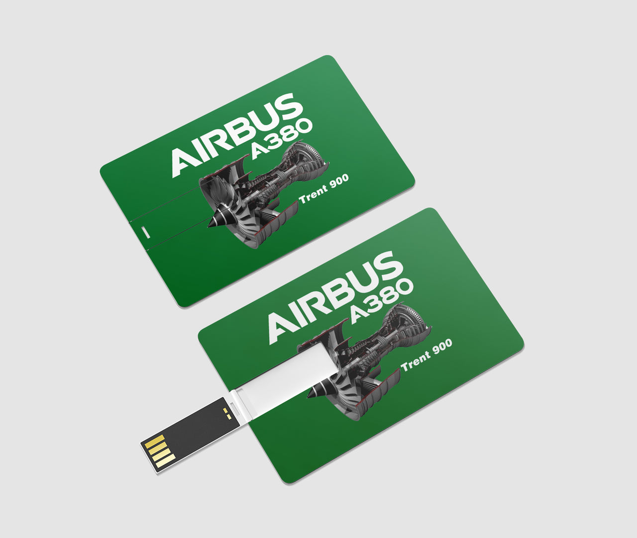 Airbus A380 & Trent 900 Engine Designed USB Cards