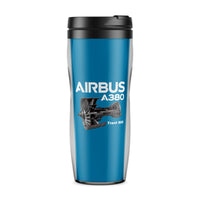 Thumbnail for Airbus A380 & Trent 900 Engine Designed Plastic Travel Mugs