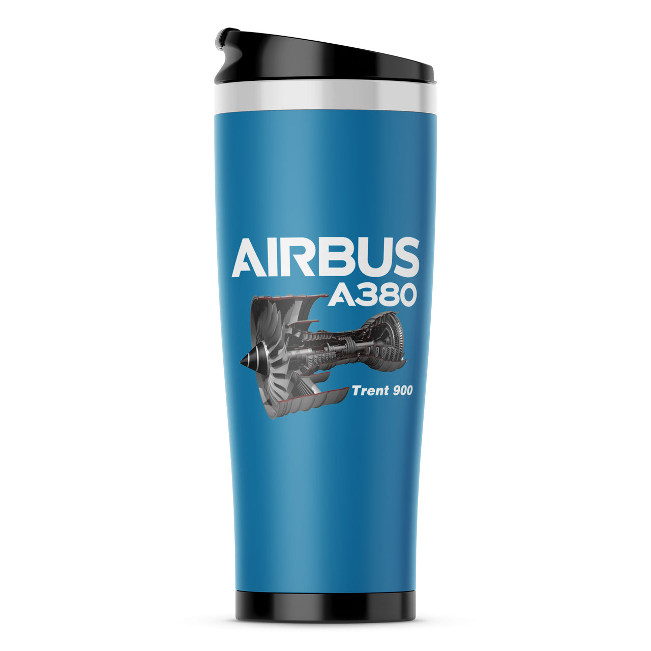 Airbus A380 & Trent 900 Engine Designed Stainless Steel Travel Mugs