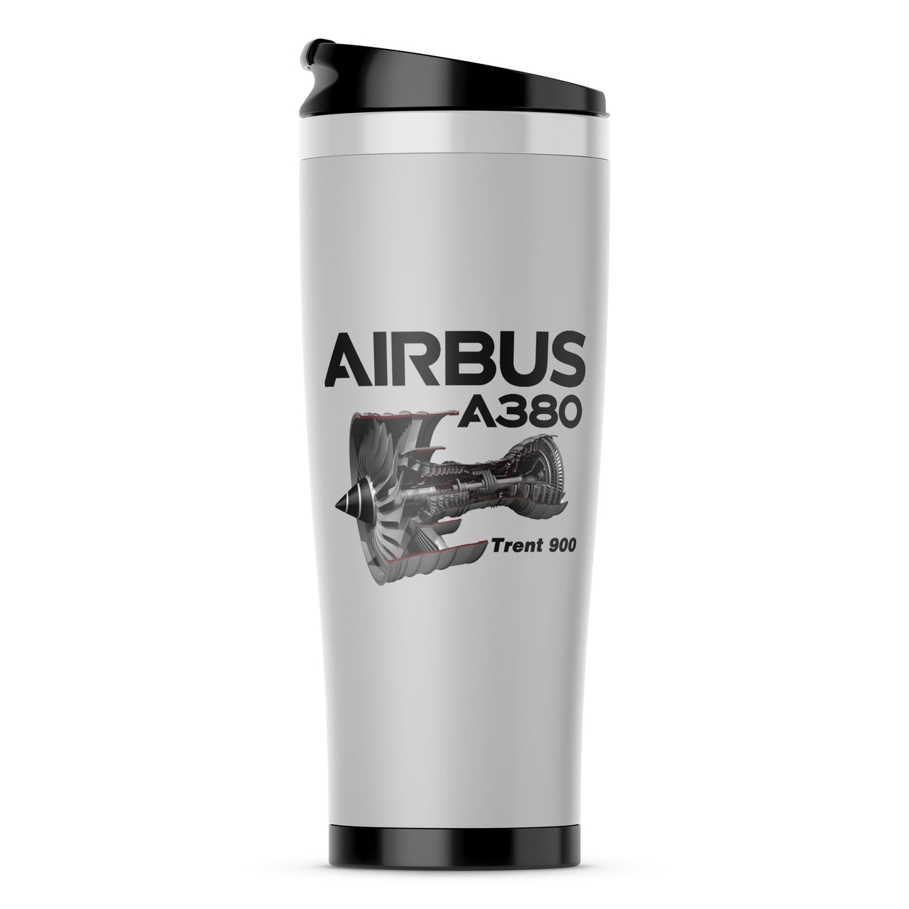 Airbus A380 & Trent 900 Engine Designed Stainless Steel Travel Mugs