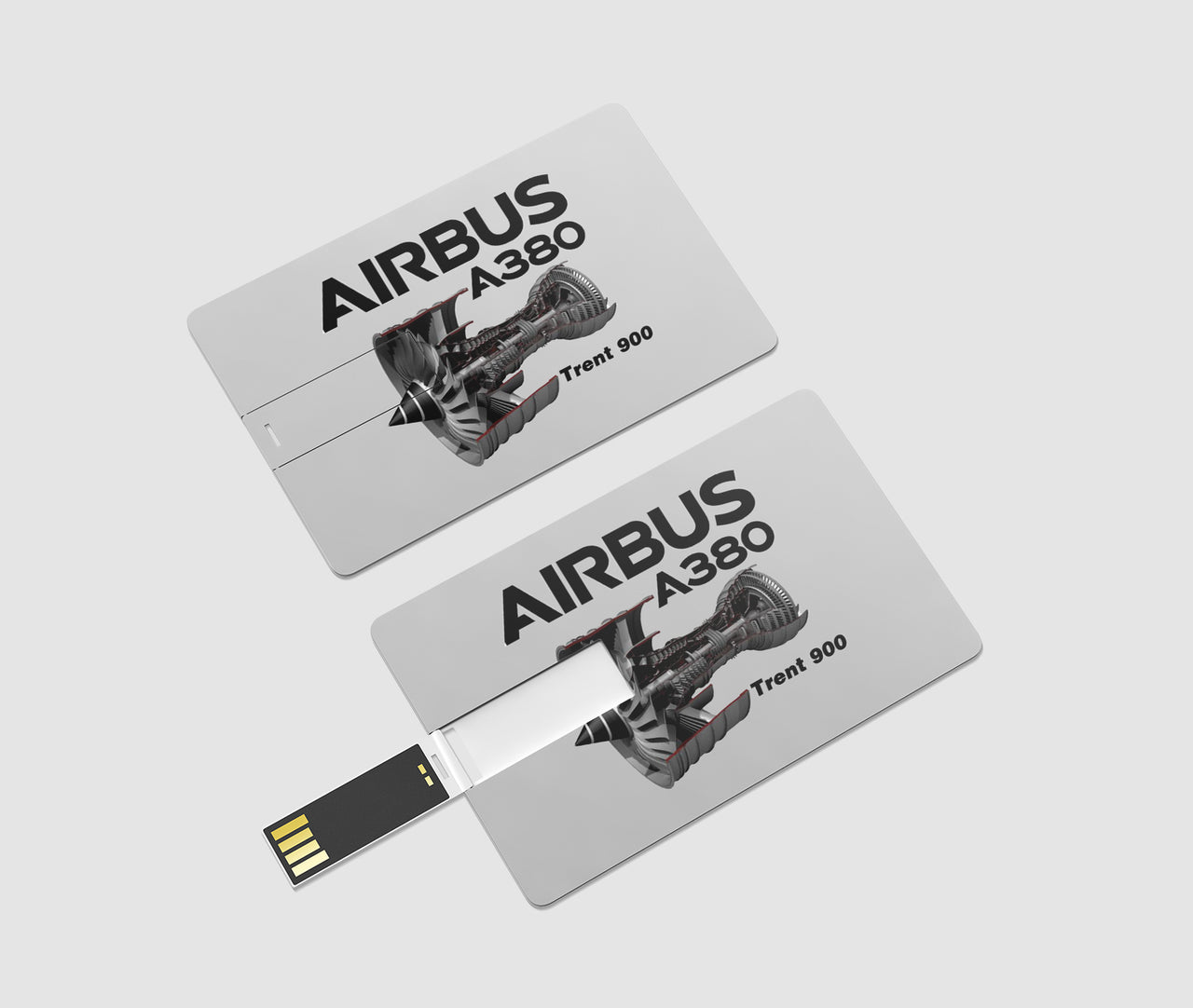 Airbus A380 & Trent 900 Engine Designed USB Cards