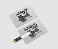 Thumbnail for Airbus A380 & Trent 900 Engine Designed USB Cards