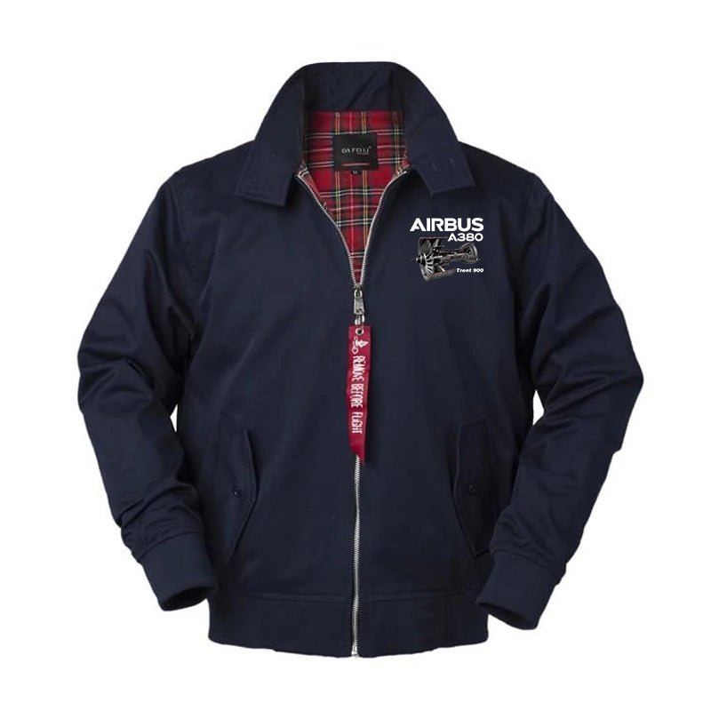 Airbus A380 & Trent 900 Engine Designed Vintage Style Jackets