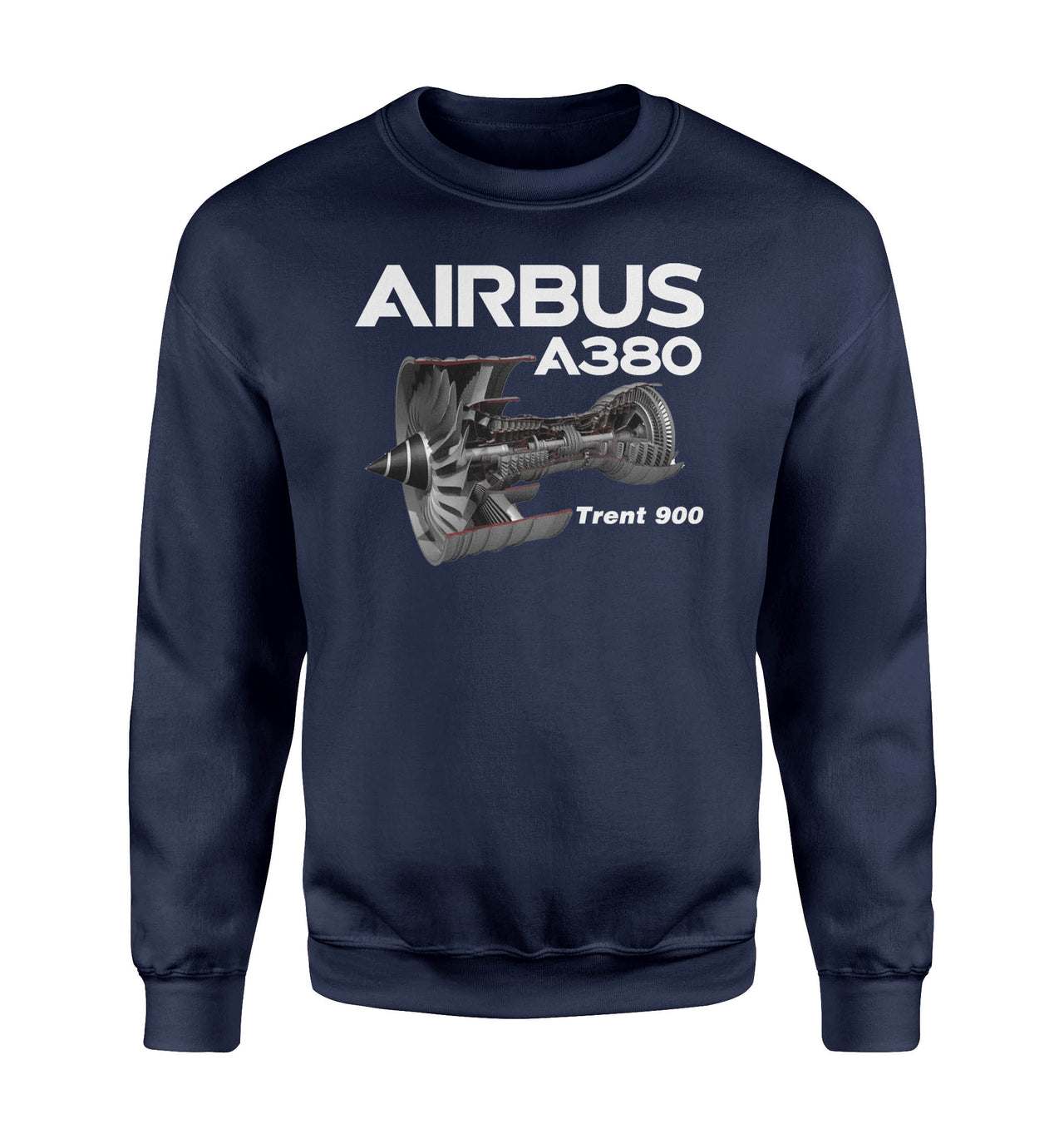 Airbus A380 & Trent 900 Engine Designed Sweatshirts